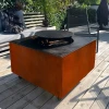 Tommre Block Grill Corten tumnagelbild